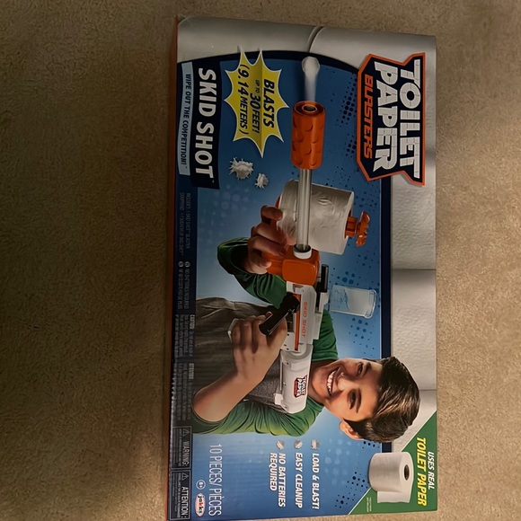 jakks Toys Toilet Paper Blasters Skid Shot Poshmark